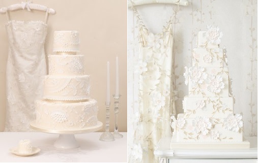 wedding-dress-inspired-cakes-by-Zoe-Clark-The-Cake-Parlour-based-on-Caroline-Castigliano-and-Clarie-Pettibone-gowns-left-and-right.jpg